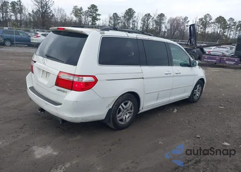 2005 Honda Odyssey Ex-L z USA, uszkodzony, nr VIN 5FNRL387X5B040998